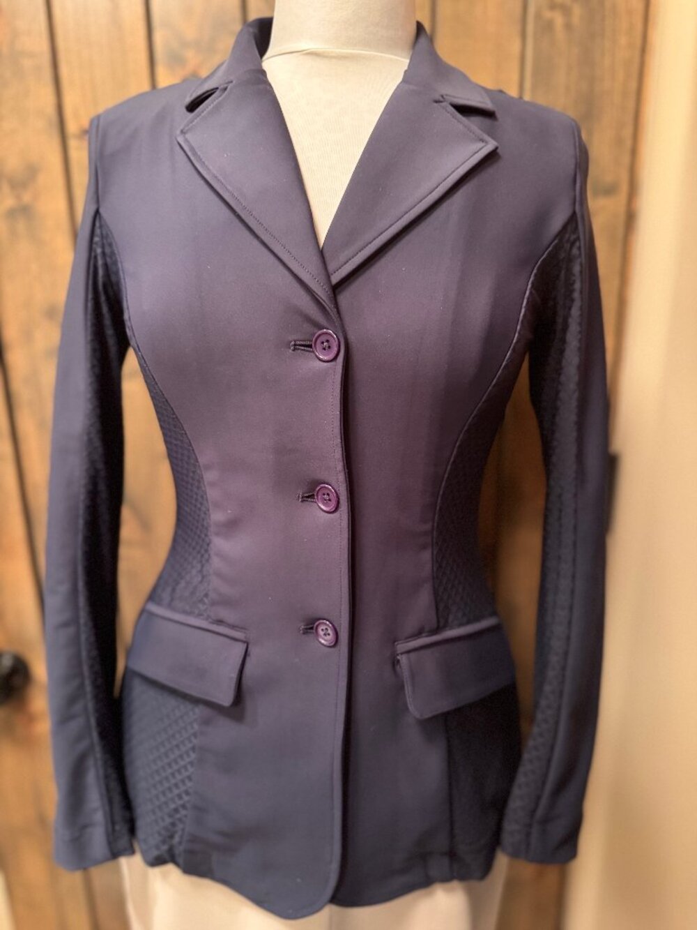 Hannah Childs Horse Show Hunt Coat Size Small - Picture 3 of 8